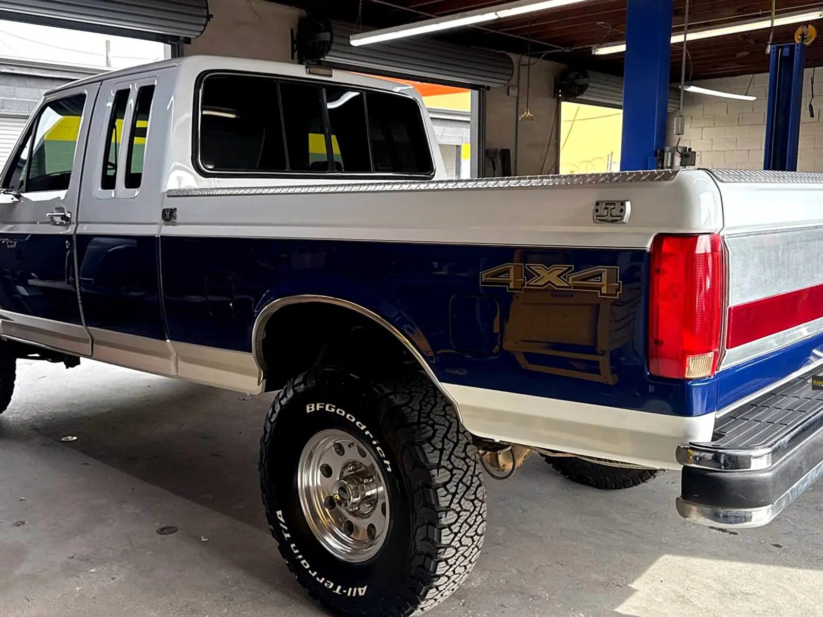 1991 Ford F-150, after