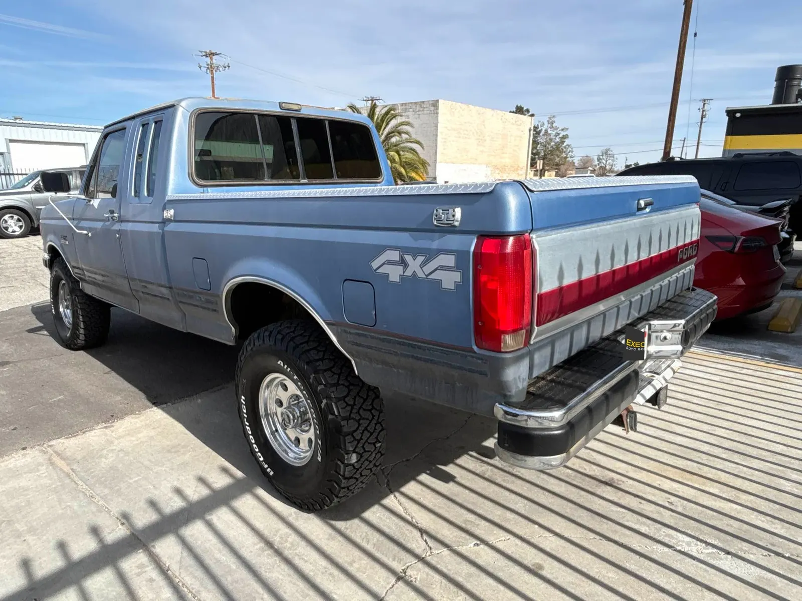 1991 Ford F-150, before