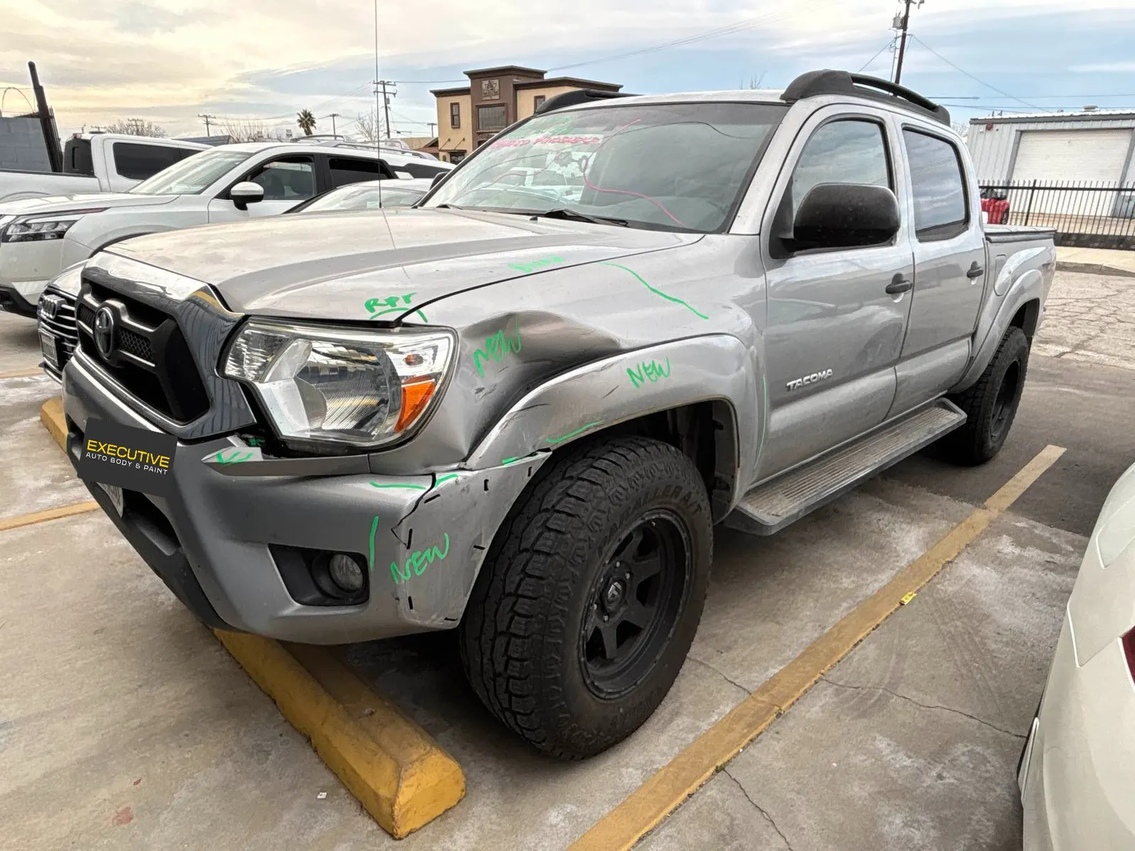 2015 Toyota Tacoma, before