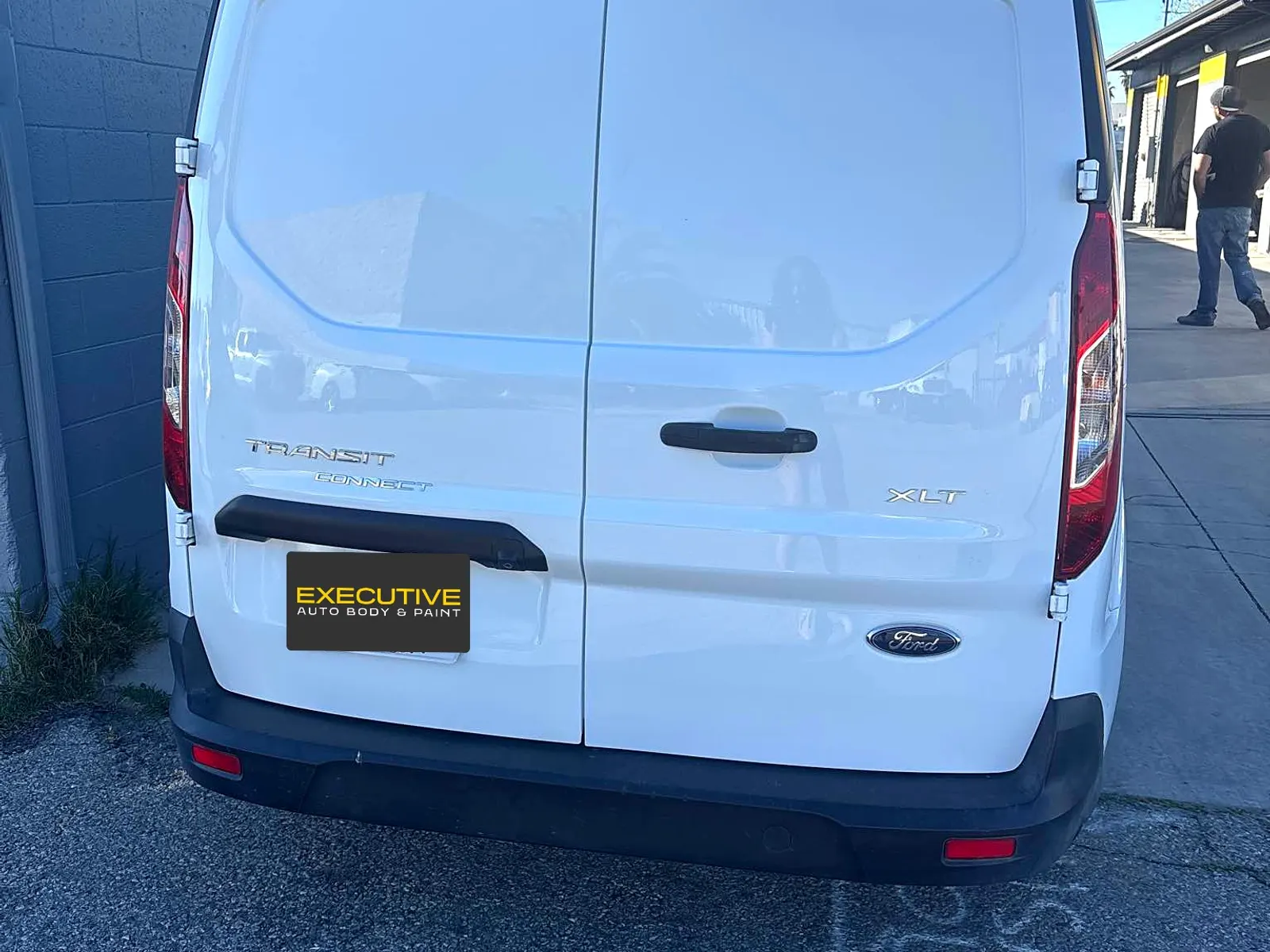 2019 Ford Transit Connect, completed repair, Executive Auto Body